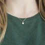 Sterling Silver Initial Monogrammed Necklace, thumbnail 6 of 9