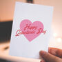 Happy Galentines Day White Card, thumbnail 1 of 2