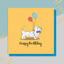 Bassett Hound Birthday Card, thumbnail 2 of 2