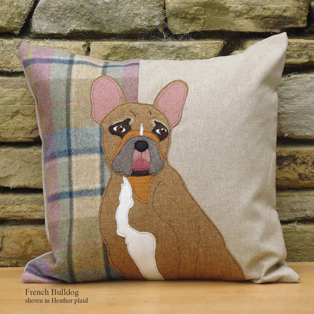 Pet Portrait Cushion By Lucy Sheeran