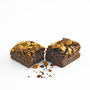 Happy Valentines Gluten Free Mini Brownie And Tea Gift, thumbnail 2 of 4