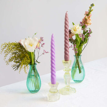 Colourful Spiral Wax Candles, 11 of 12