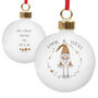 Personalised Christmas Gonk Bauble, thumbnail 5 of 5