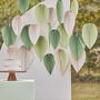 Sage And Cream Palm Backdrop, thumbnail 1 of 1