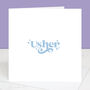 Wedding Card For Ushers, thumbnail 2 of 6
