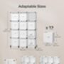 Cube Storage Unit Non Woven Fabric Customisable Shelves, thumbnail 11 of 12