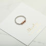 30th Birthday Stacking Ring Gift For Her, thumbnail 2 of 6