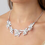 Elegant Floral Necklace, thumbnail 2 of 5