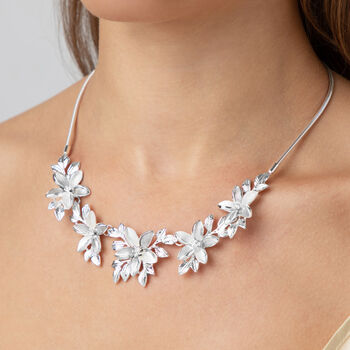 Elegant Floral Necklace, 2 of 5
