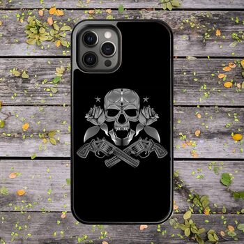 Skulls And Roses iPhone Case, 4 of 5