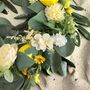 Handmade Lemon, Foliage And Eucalyptus Door Wreath, thumbnail 2 of 6