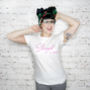 'Showgirl In Training' Slogan T Shirt For Women, thumbnail 1 of 3