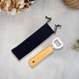 Wooden Bottle Opener – Personalized Christmas Gift, thumbnail 3 of 4