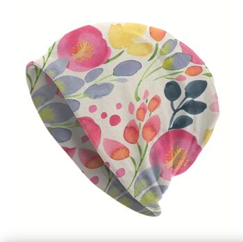 Soft Chemo Headwear Beanie Hat Bandana Pastel Colourful, 5 of 6