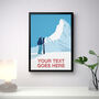 Personalised Skiing Poster, thumbnail 3 of 7