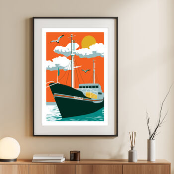 Thekla Music Venue, Bristol Print, 2 of 2