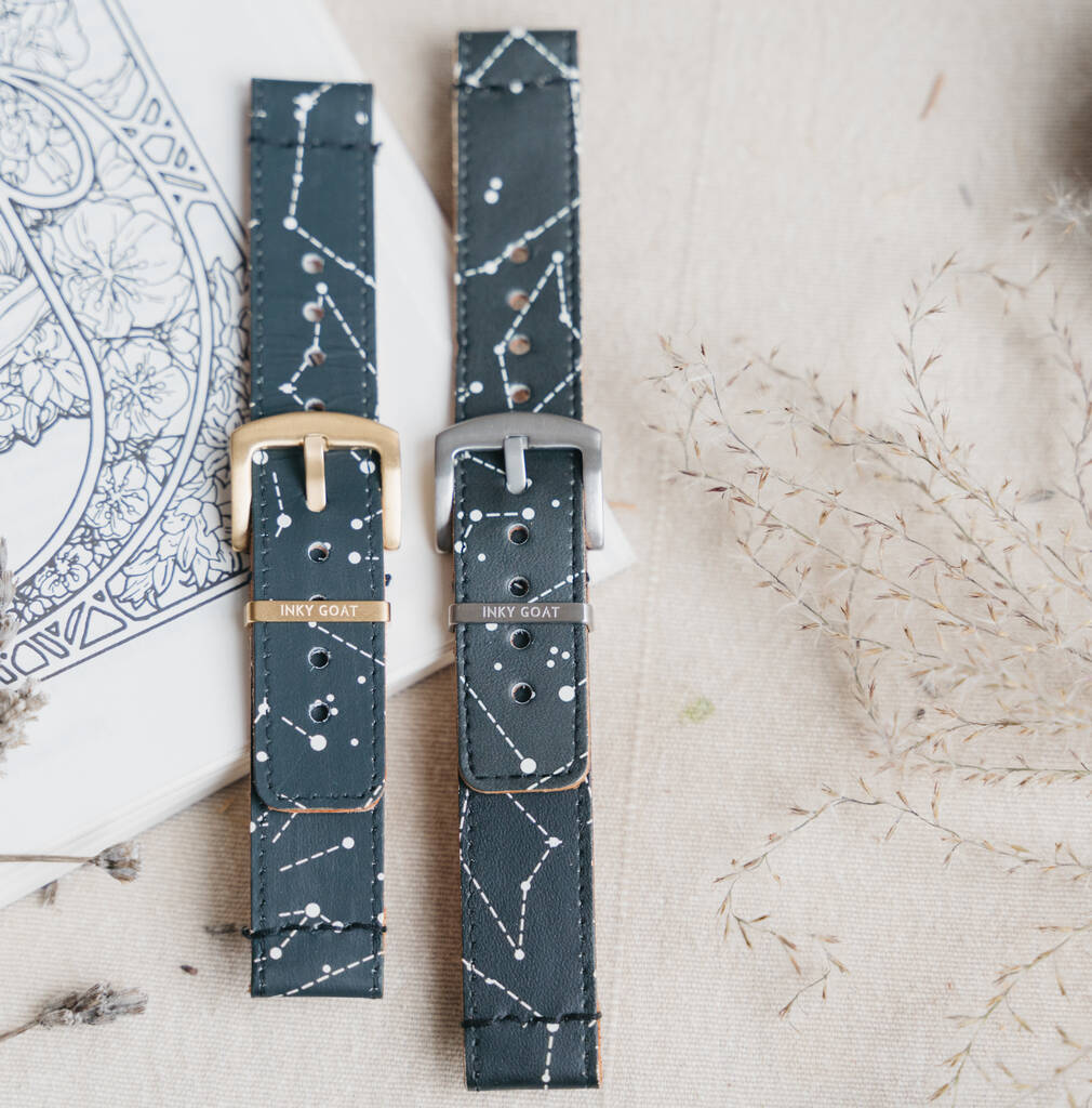 runway leather smartwatch strap