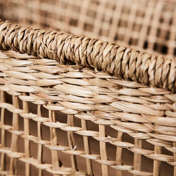 Alnwick Set Of Three Woven Seagrass Baskets, 6 of 6
