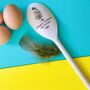 Chicken Personalised Wooden Spoon, thumbnail 1 of 3