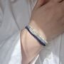 Lapis Lazuli Crystal Bracelet A Gift For Friendship, thumbnail 3 of 6