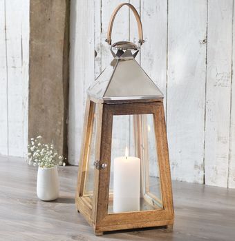 Wooden Candle Lantern, 2 of 8