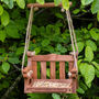 Personalised Wooden Memorial Bench Bird Feeder, thumbnail 4 of 12