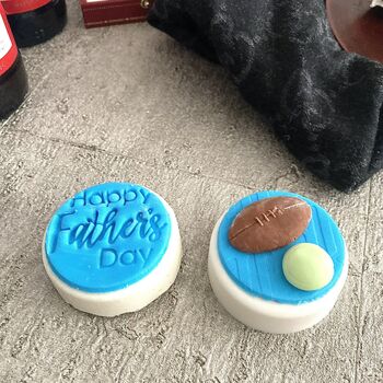 Father's Day Twin Chocolate Coated Oreo Gift, 6 of 12