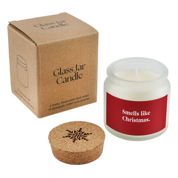 Smells Like Christmas Candle • Funny Christmas Candle • Holiday Candle • Jar Candle • Secret Santa Gift • Festive Home Décor • Gift Boxed, 2 of 2
