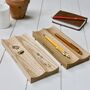 Personalised Wooden Pen And Jewellery Tray, thumbnail 7 of 9