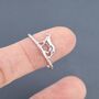 Sterling Silver Leopard Ring, thumbnail 5 of 12