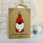 Personalised Grandson Gnome Christmas Card Decoration, thumbnail 10 of 10