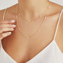 Gold, Silver Or Rose Layered Mini Pearl Necklace, thumbnail 1 of 7