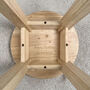 Personalised Toddler Stool Solid Wood Alphabet Design, thumbnail 10 of 10