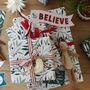 Meredith Christmas Foliage Mixed Wrapping Paper Set, thumbnail 9 of 12