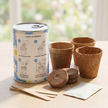 Personalised April Grow Your Own Flower Gift, 4 of 4