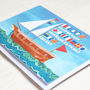 Nautical Alphabet Father's Day Card, thumbnail 3 of 3