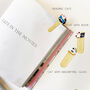 Set Of Three Personalised 'Cats Love To Read' Bookmark, thumbnail 8 of 11