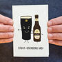 'Stoutstanding Dad' Card For Dad, thumbnail 1 of 3