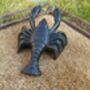 Cast Iron Lobster Style Black Boot Jack Welly Scraper Shoe Remover, thumbnail 3 of 6