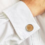 Personalised 70th Or 80th Birthday Farthing Cufflinks, thumbnail 9 of 9