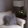 Medium Mongolian Sheepskins Cushion Cover, thumbnail 5 of 12