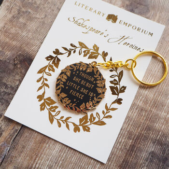 Hermia 'Little But Fierce' Keyring, 8 of 8