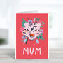 Tiger Mother's Day Card, thumbnail 4 of 4