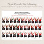 Personalised Best Friend Birthday Illustration Plaque, thumbnail 3 of 7