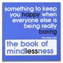 The Book Of Mindless Fun For Adults Blue, thumbnail 1 of 12