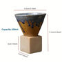 Conic Cone Shaped Coffee Cup With A Stand, thumbnail 8 of 12