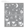Woodlands Animals Stencils Pack, thumbnail 3 of 5