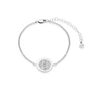 Triple Fingerprint Round Bracelet, thumbnail 2 of 5