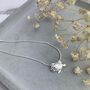 Sterling Silver Turtle Necklace, Sealife Jewellery, thumbnail 5 of 12