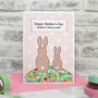 'Bunnies' Personalised First Mother's Day Card, thumbnail 2 of 6